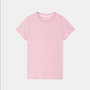 Outdoor Voices Merino Tee in Pink